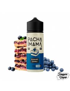 Blueberry Crumble 100ml, Crumble con arándanos maduros| Siempre Vapor