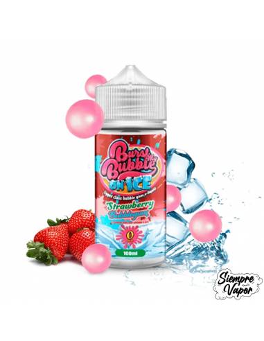 Burst My Bubble On Ice Strawberry Bubblegum 100ml