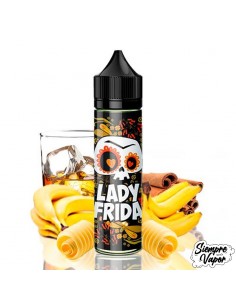 Lady Frida 50ML, Plátano flambeado, Mantequilla,Canela | Siempre Vapor