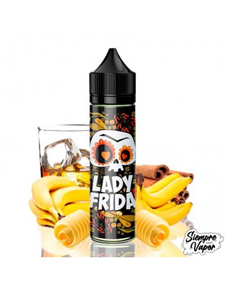 Lady Frida 50ML, Plátano flambeado, Mantequilla,Canela | Siempre Vapor