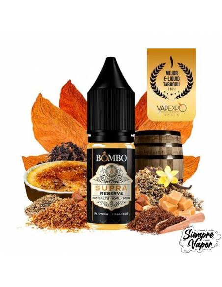 Bombo Sales Nutty Supra Reserve Platinum Tobaccos 10ml