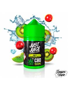 Just Juice Kiwi Cranberry On Ice CBD 50ml 2500mg 2