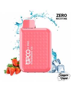 Vaptio Strawberry Ice Beco Pro Cero Nicotina 6000