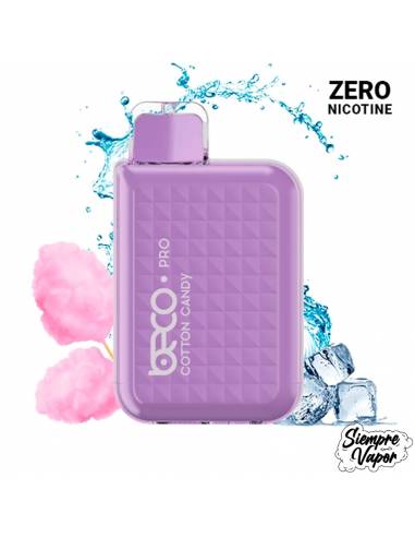 Vaptio Cotton Candy Beco Pro Cero Nicotina 6000