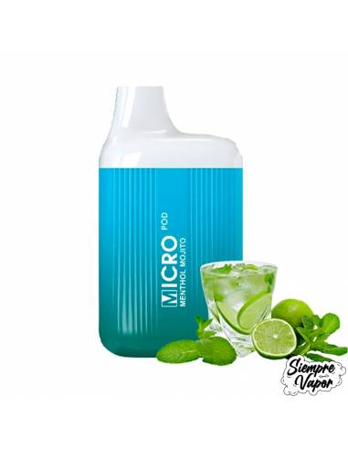 Micro Pod Menthol Mojito 20mg 600