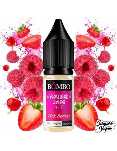 Pink Berries 10ml - Wailani Juice Nic Salts by Bombo