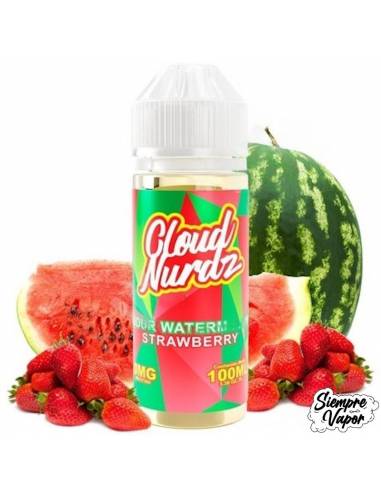 Sour Watermelon Strawberry 100ml - Cloud Nurdz