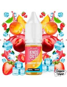 Strawberry Peach Ice Sales 10ml - Kings Crest