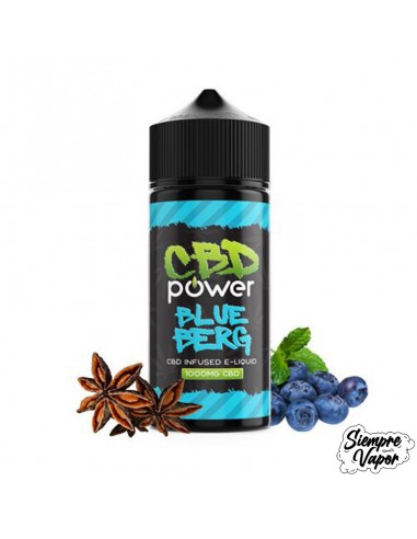 CBD Blue Berg 100ml, arándanos y anís refrescante| Siempre Vapor