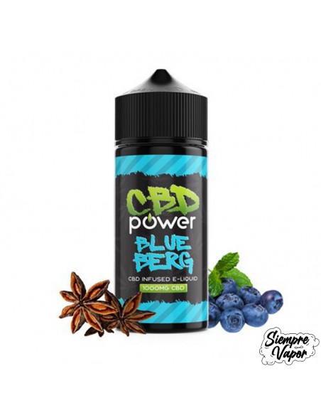 CBD Blue Berg 100ml, arándanos y anís refrescante| Siempre Vapor