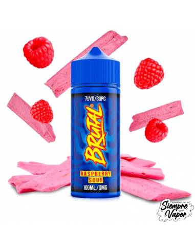 By Just Juice Raspberry Sour 100ml - Brutal