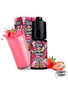 Sales Temptations Salts Strawberry Milk 10ml - Doozy