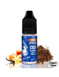 CBD Tribeca, de Halo. Tabaco con vainilla y caramelo | Siempre Vapor