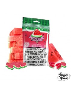 Sorbet, sales de nicotina sabor sandía | Siempre Vapor