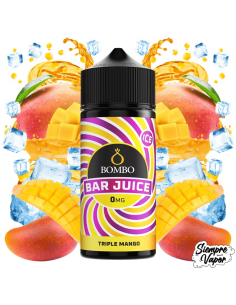 Triple Mango Ice 100ml Bar Juice by Bombo