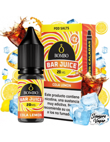 Cola Lemon Ice Sales 10ml Bar Juice by Bombo