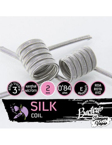 Bacterio Coils Silk 2 MTL 0,84 Ohm (Pack2)