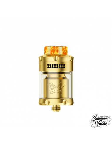 Dead Rabbit V3 RTA 2024 Hellvape color dorado