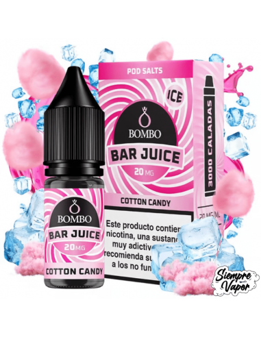 Sales Cotton Candy Ice 10ml Bar Juice by Bombo