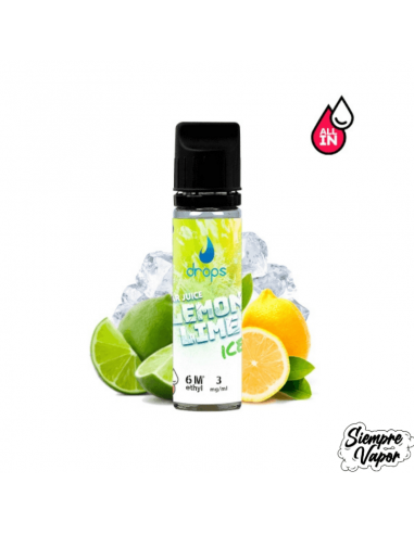 Lemon Lime Ice All In 10ml Drops 10mg