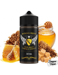 Aroma Don Juan Tabaco Dulce – Kings Crest 30ml Longfill | Siempre Vapor