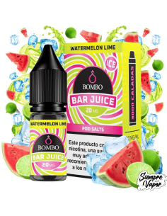 Watermelon Lime Ice Sales 10ml Bar Juice by Bombo