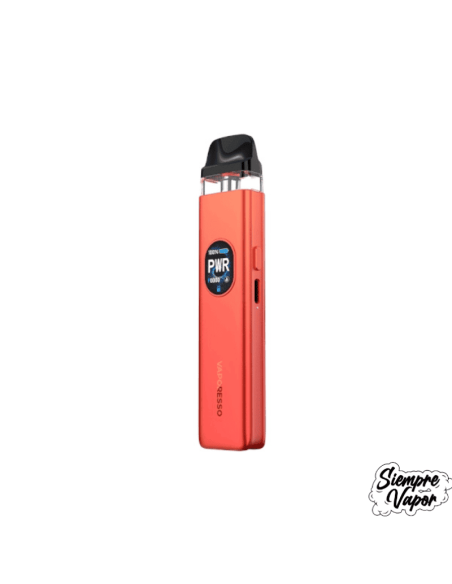 Xros 5 1500mAh Pod Kit Vaporesso color rojo