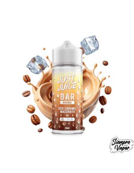 Iced Caramel Macchiato Longfill 24ml Longfill Just Juice Bar