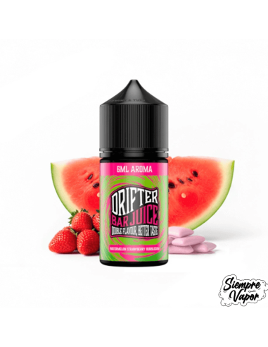 Drifter Watermelon Strawberry Bubblegum Longfill 6ml | Siempre Vapor