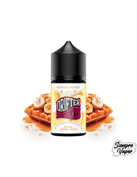 Banana Caramel Waffle 6ml Longfill Juice Sauz Drifter Bar
