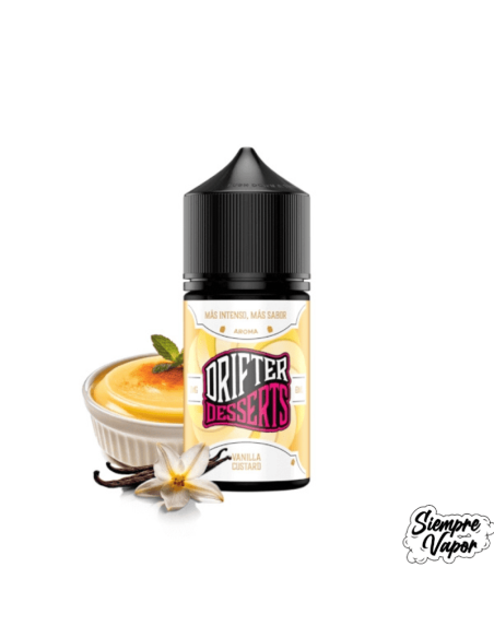 Desserts Vanilla Custard 6ml Longfill Juice Sauz Drifter Bar