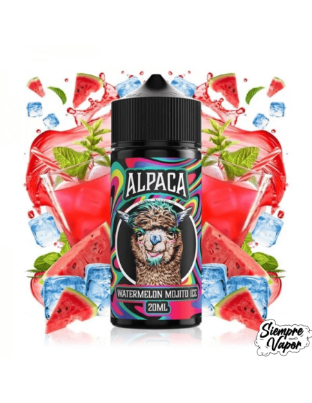 Alpaca Watermelon Mojito Ice 20ml Longfill Alpaca