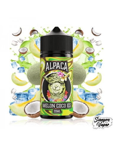 Alpaca Melon Coco Ice 20ml Longfill Alpaca