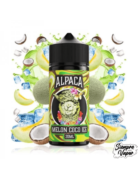 Alpaca Melon Coco Ice 20ml Longfill Alpaca