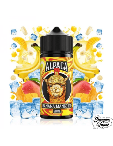 Alpaca Banana Mango Ice 20ml Longfill Alpaca