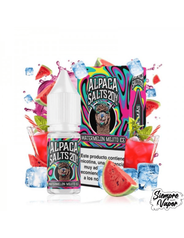 Sales Watermelon Mojito Ice 10ml Alpaca Salts