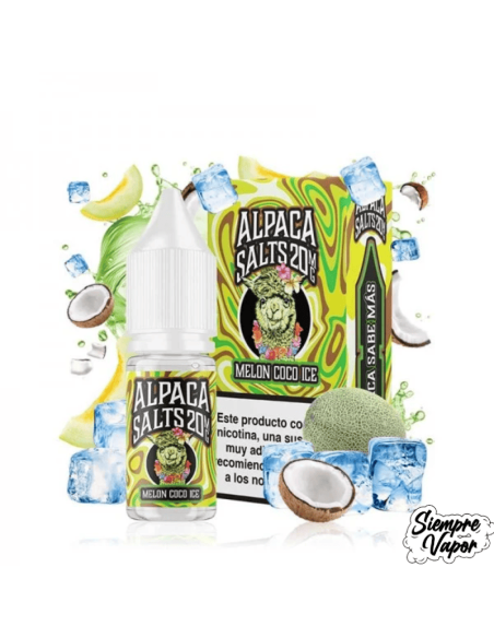 Sales Melon Coco Ice 10ml Alpaca Salts